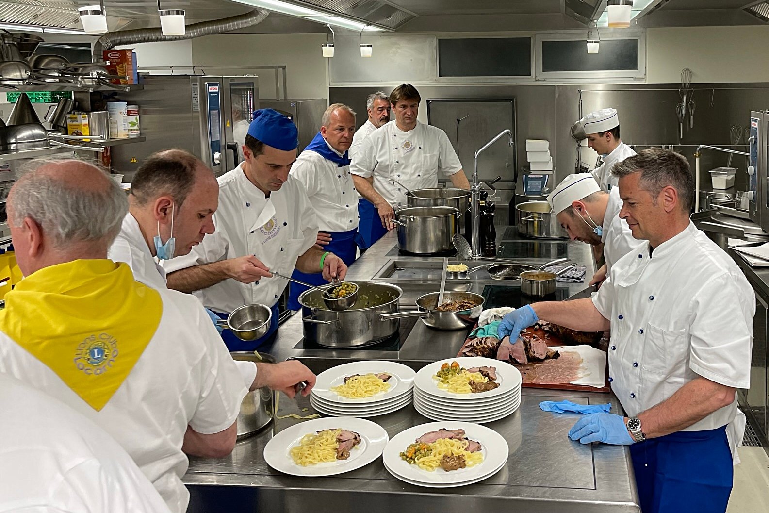 I soci del Lions Club Locarno